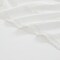 4-Piece White Cotton Sheet Set with Lace Trim King Queen Size Soft Breathable Bedding